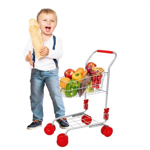 Kinder metall einkaufswagen - kinder,