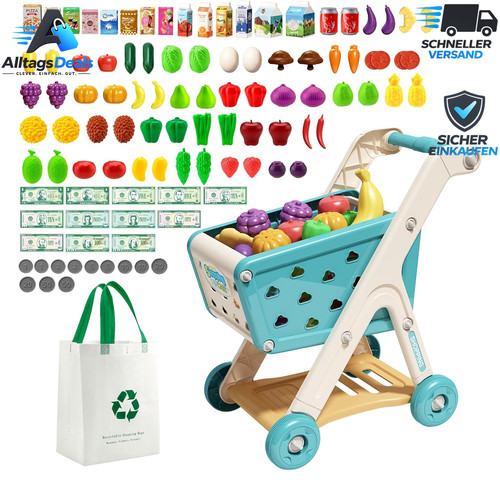 Einkaufswagen spielzeug set - einkaufswagen,