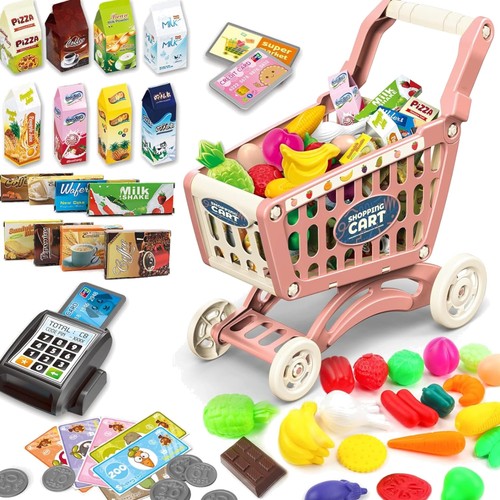 Kinder einkaufwagen spielset - einkaufwagen,