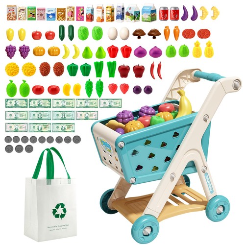 Einkaufswagen spielzeug set - einkaufswagen,