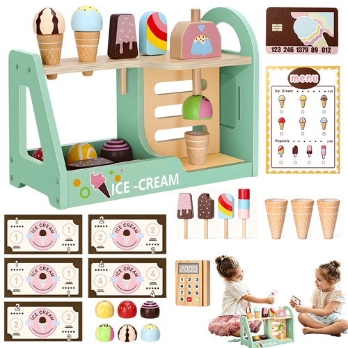 Eisdiele kinder holz - kinder,