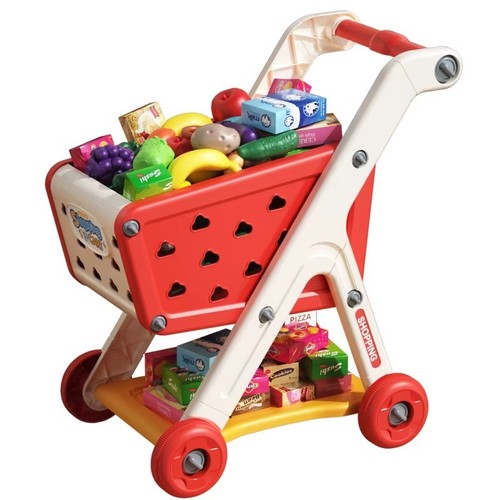 Kinder einkaufswagen spielzeug - einkaufswagen,