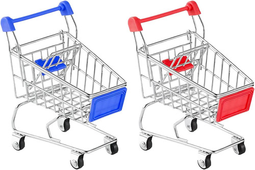 Stück mini einkaufswagen - 2,