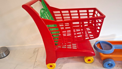 Kinder einkaufswagen auf - kinder,