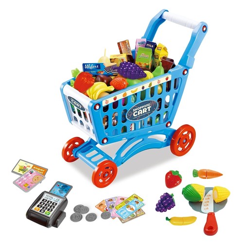 Kinder einkaufswagen spielset - kinder,