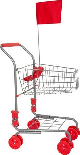 Einkaufswagen silber metall - silber,,